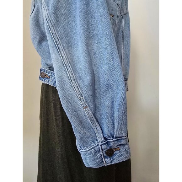 Levi's Premium Women's 90's Trucker Denim Jacket in a Size Extra Large XL - Picture 6 of 7